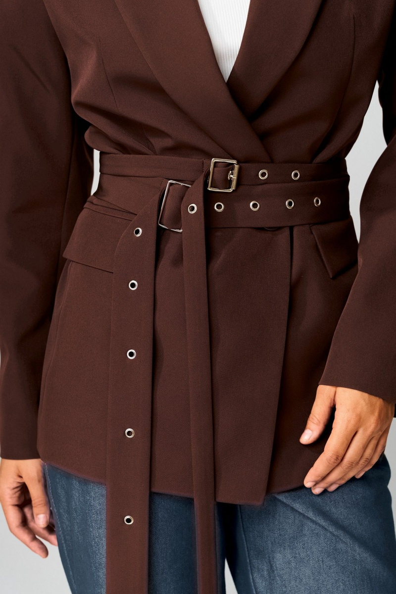 Жакеты Laikony L-753 шоколадный