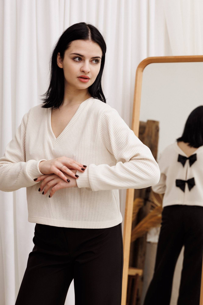 Кофты AVEEVA 55477 молочный