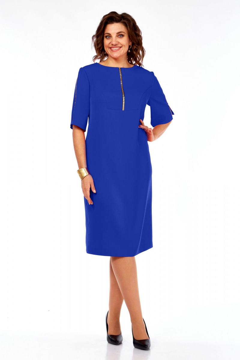 Платья Ольга Стиль С-984 васильковый