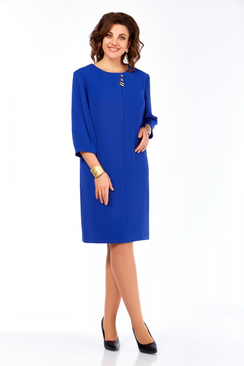 Платья Ольга Стиль С-983 васильковый