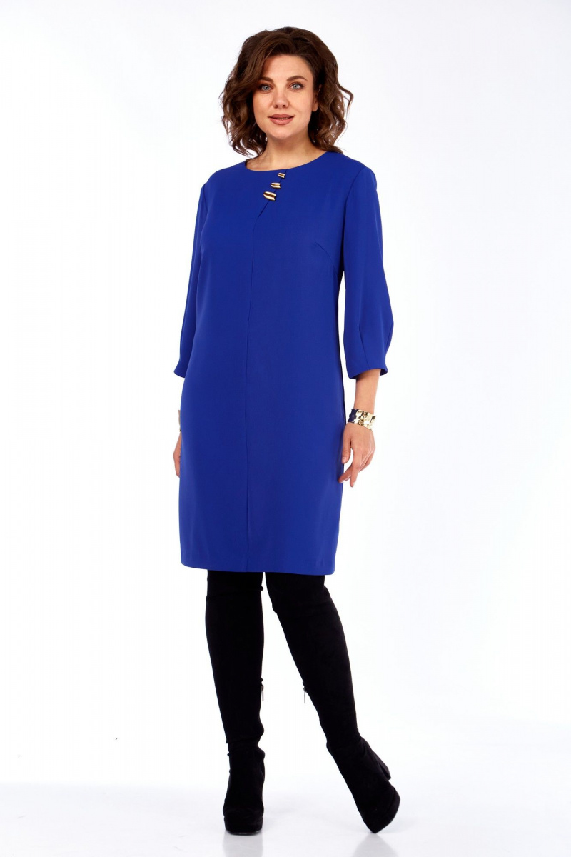 Платья Ольга Стиль С-983 васильковый