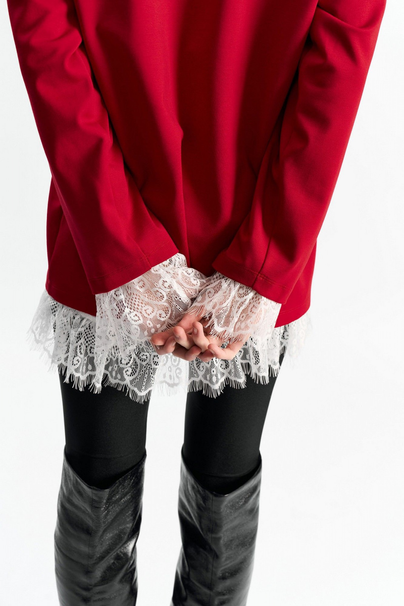 Джемперы MilMil 1279 красный