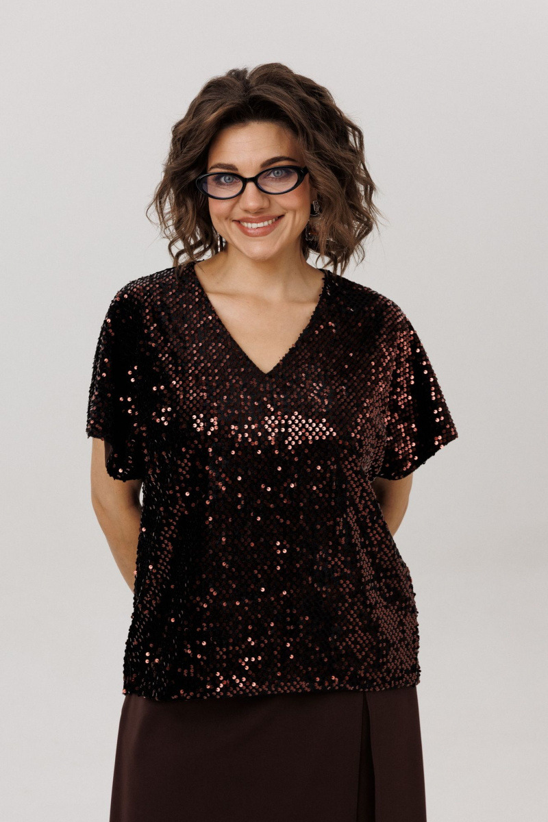 Блузы Anelli 1522 арманьяк