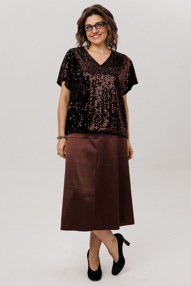 Блузы Anelli 1522 арманьяк