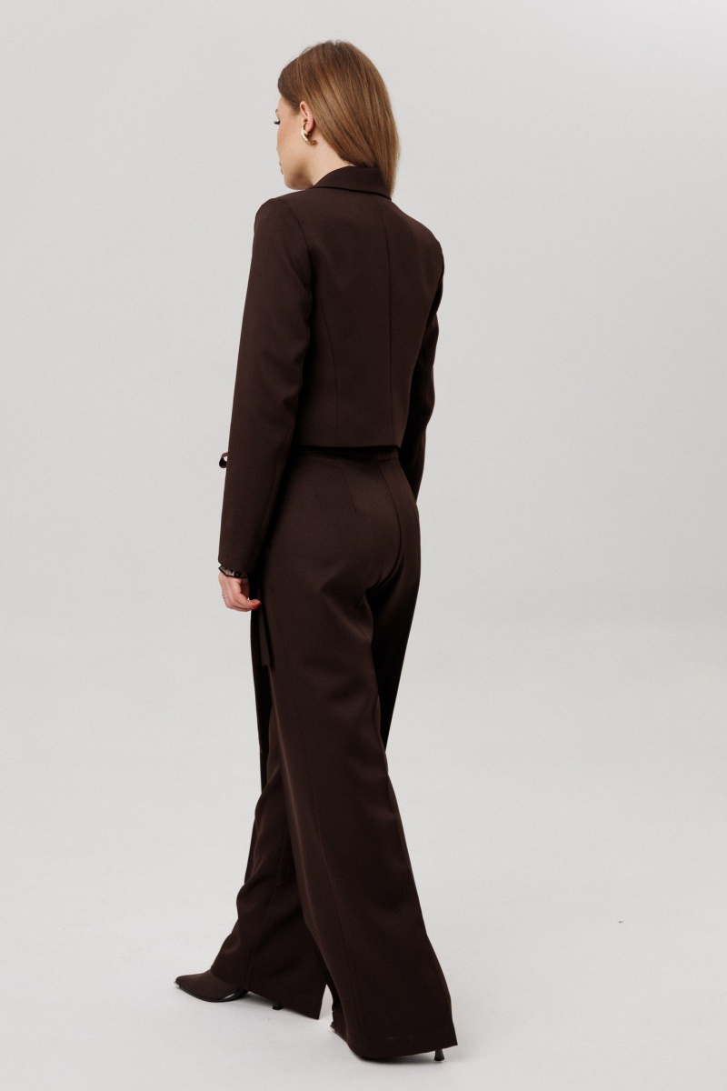 Брючный костюм Amberа Style 2112-3 шоколад