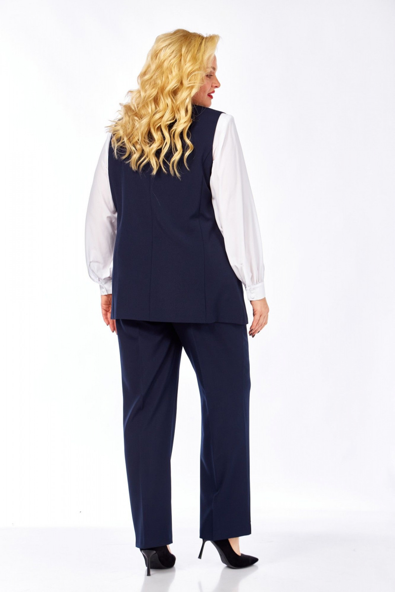 Брючный комплект Элль-стиль 2132/5 темно-синий