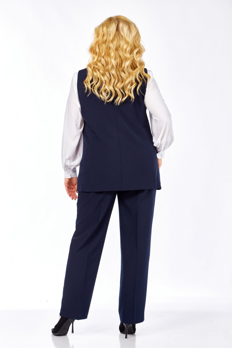Брючный комплект Элль-стиль 2132/5 темно-синий