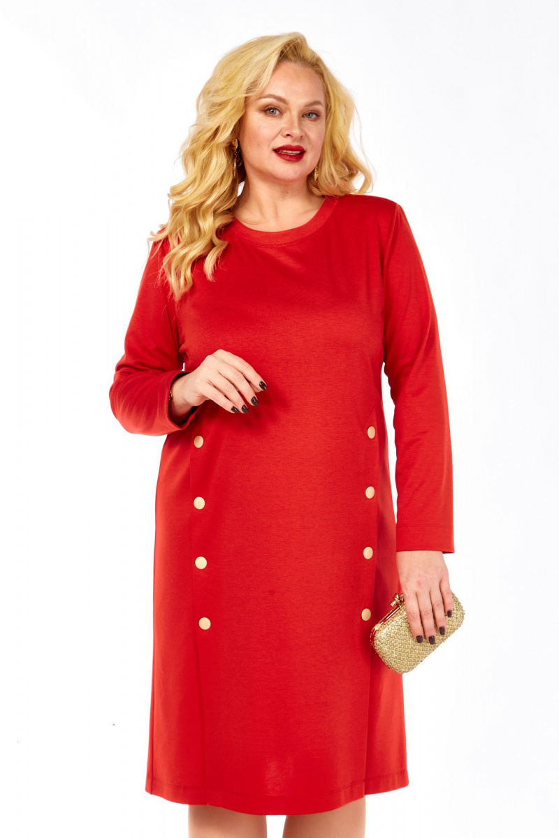 Платья Элль-стиль 2443/1 красный