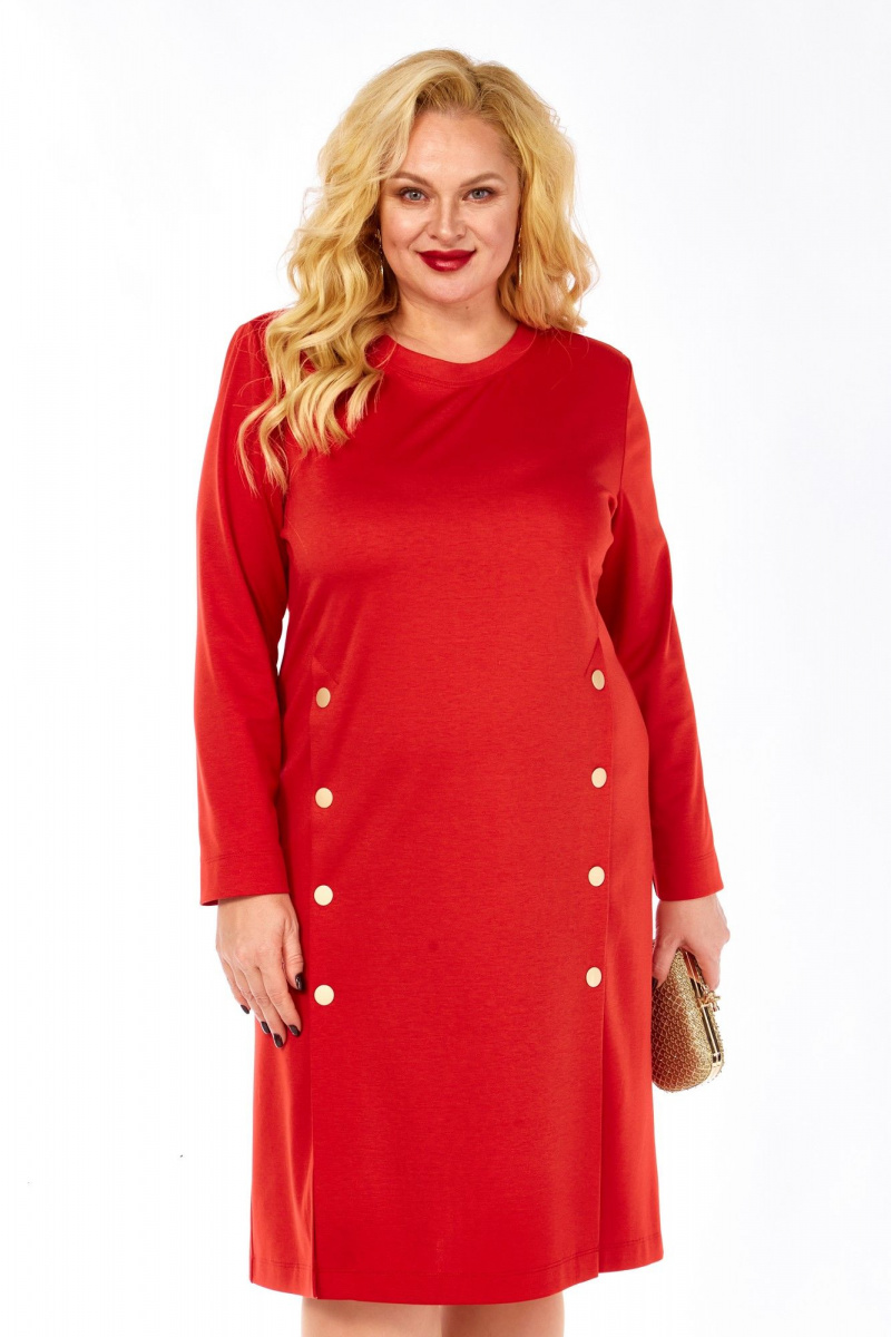 Платья Элль-стиль 2443/1 красный