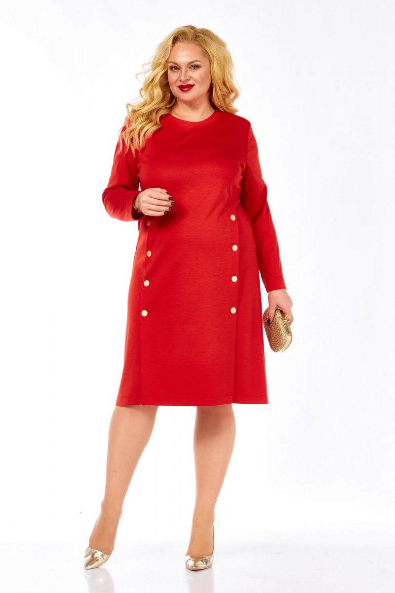 Платья Элль-стиль 2443/1 красный