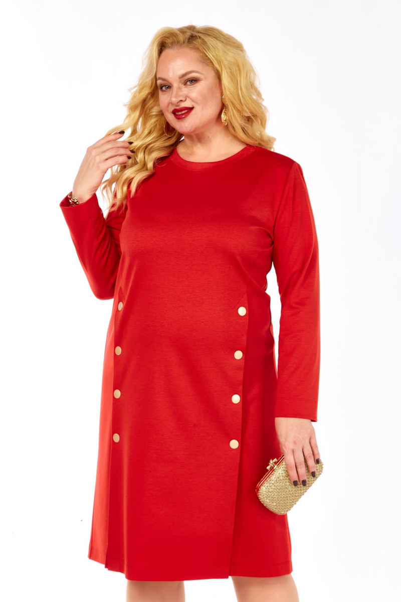 Платья Элль-стиль 2443/1 красный