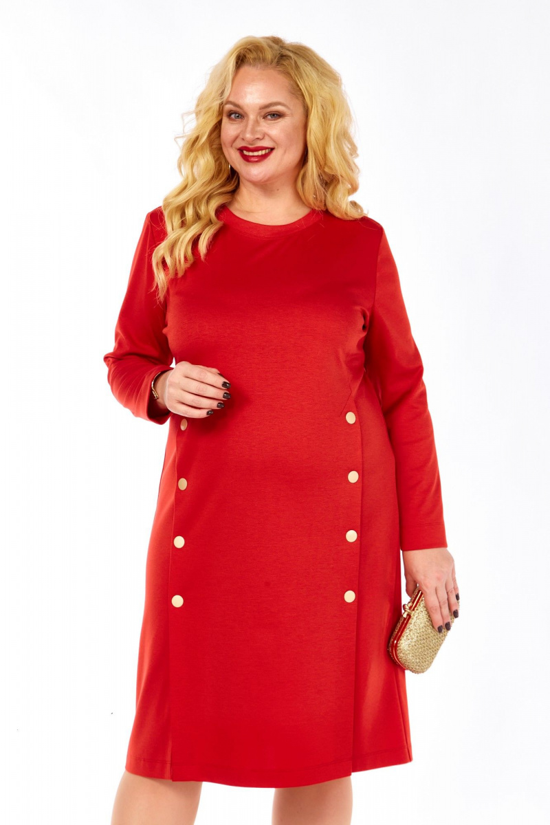 Платья Элль-стиль 2443/1 красный