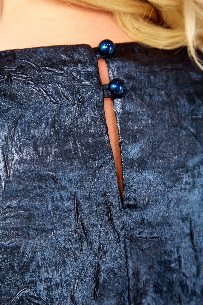 Брючный костюм Элль-стиль 2450 синий