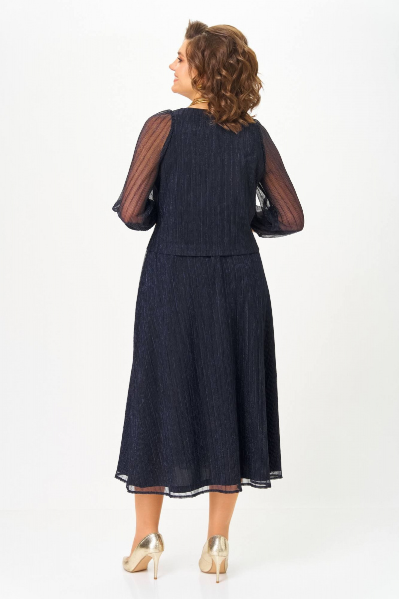 Платья Slaviaelit 562 т.синий