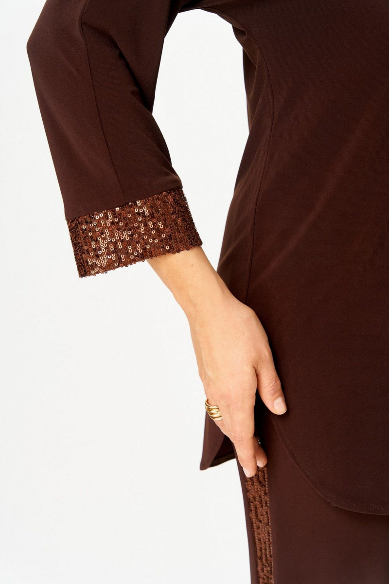 Брючный комплект Svetlana-Style 3017  темный_шоколад