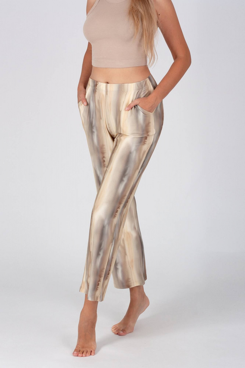 Брюки Belarusachka С6015337 полоска / дюна