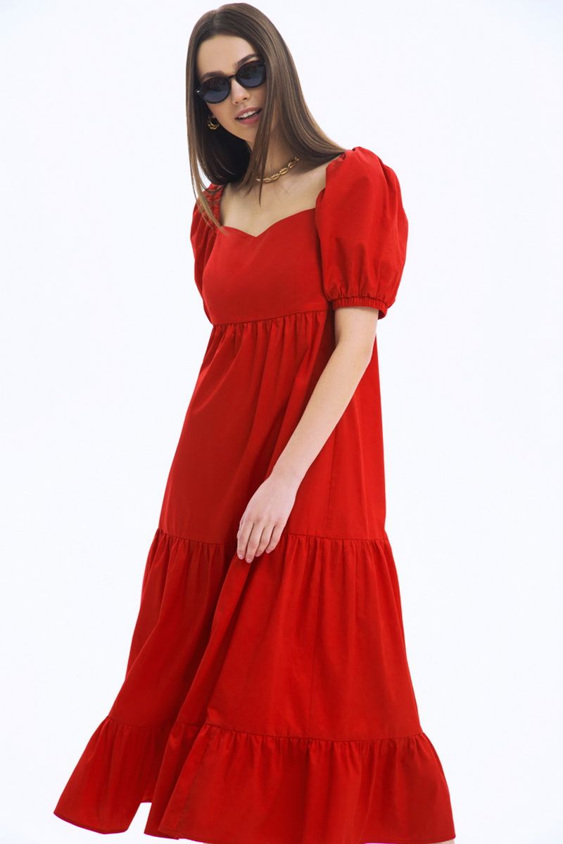 Платье LaVeLa L10226 красный
