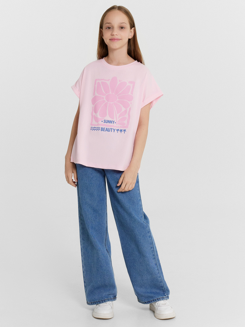 Майки и топы Mark Formelle 117904/24-27423П-0 розовая_сказка_печать_1_сл_на_пол