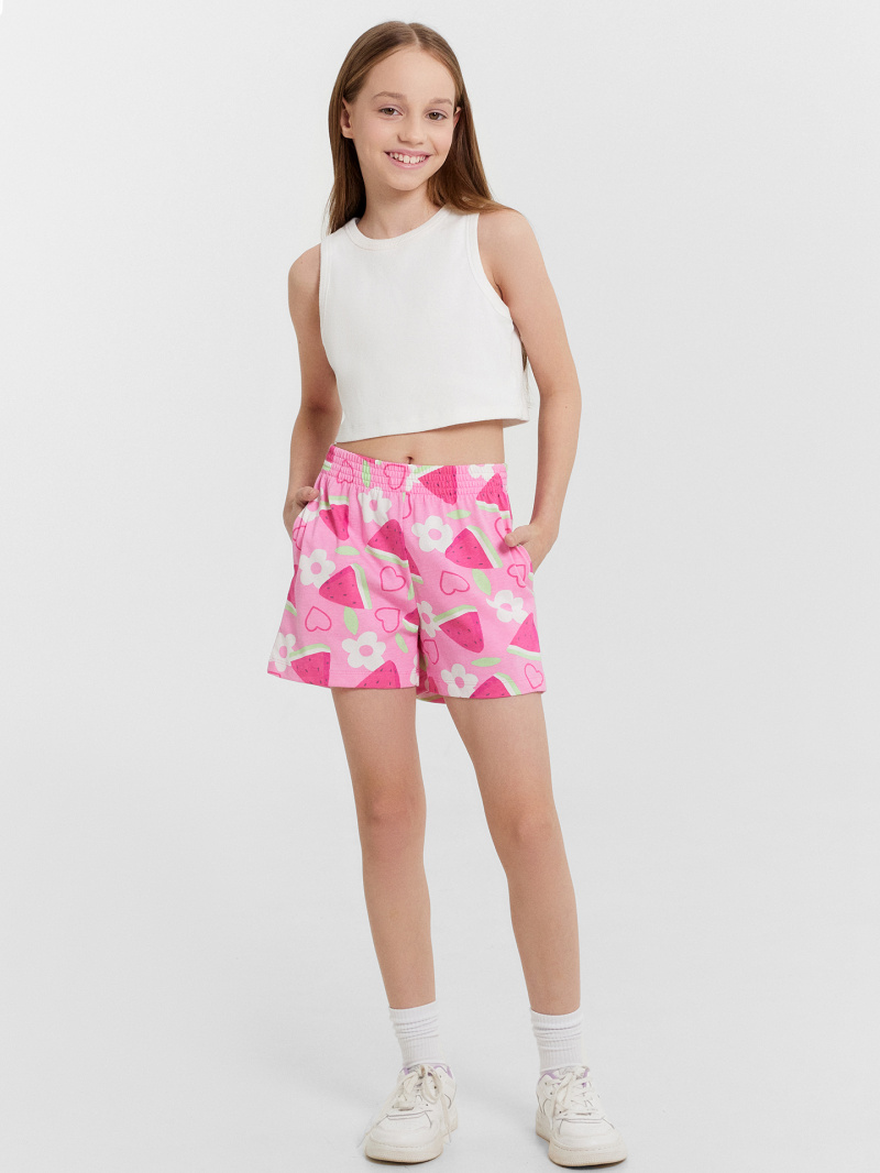 Шорты Mark Formelle 137726/24-27906Ц-0 фрукты_на_розовом_саше