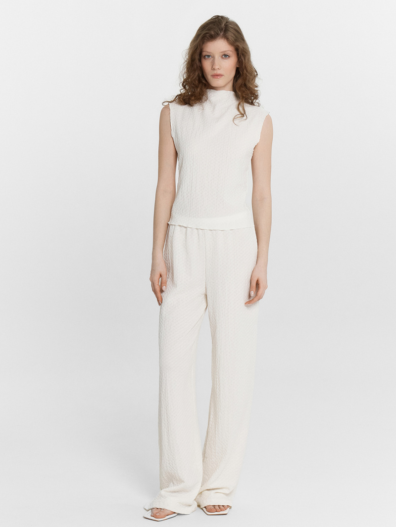 Брюки Mark Formelle 182558/24-33063Ц-9 св.молочный