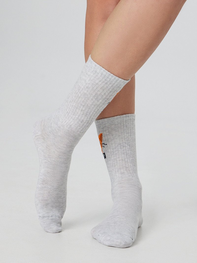 Носки и гольфы Mark Formelle 217K-2667/23217K-1 св.серый_меланж_рис.2667