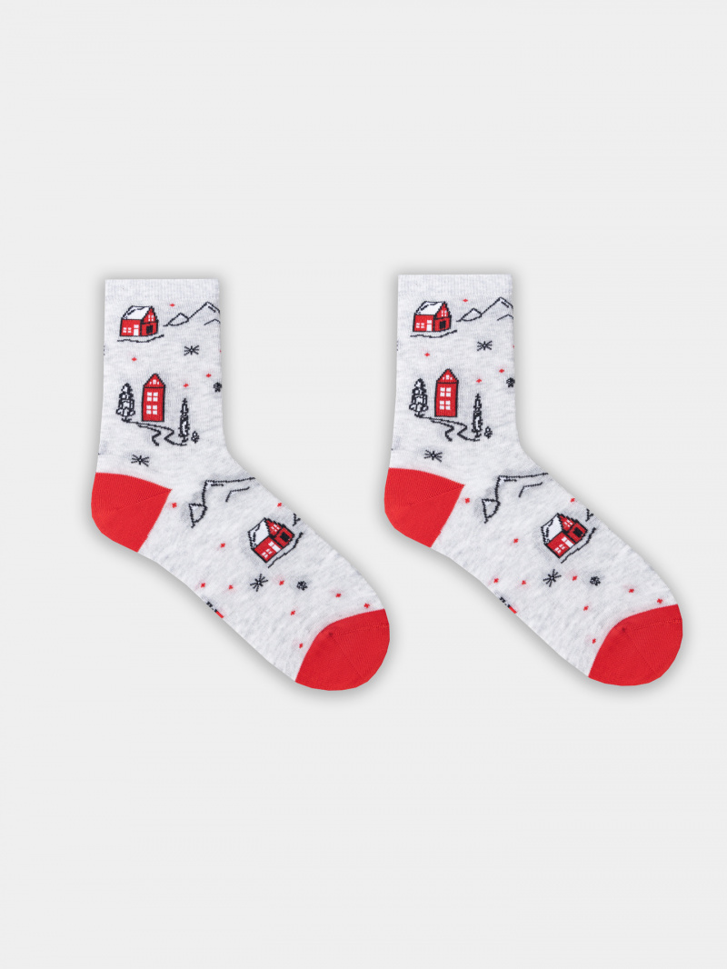 Носки и гольфы Mark Formelle 273K-3433/25273K-1 св.серый_меланж_рис.3433