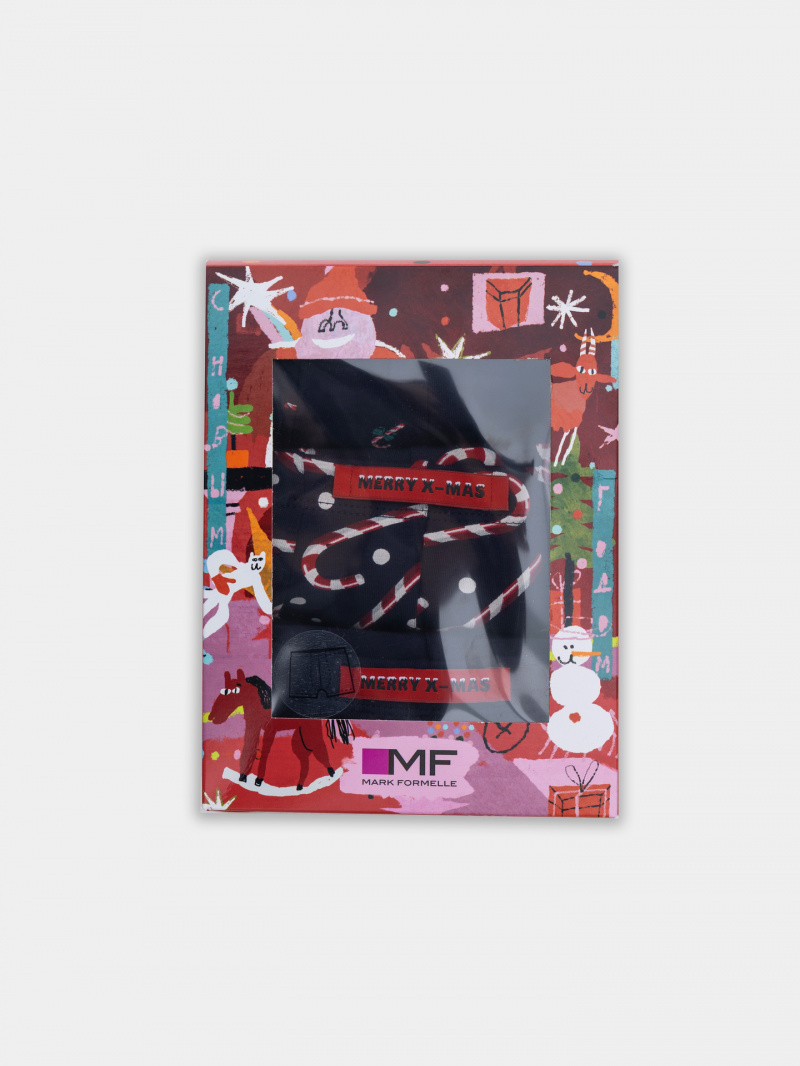 Нижнее белье Mark Formelle 411122-3/25-5322П-5НГ леденцы_на_т.синем_т.синий_маленькие_леденцы_на_