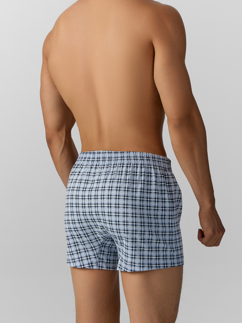 Нижнее белье Mark Formelle 411152/25-4974П-0 клетка_на_серо_голубом