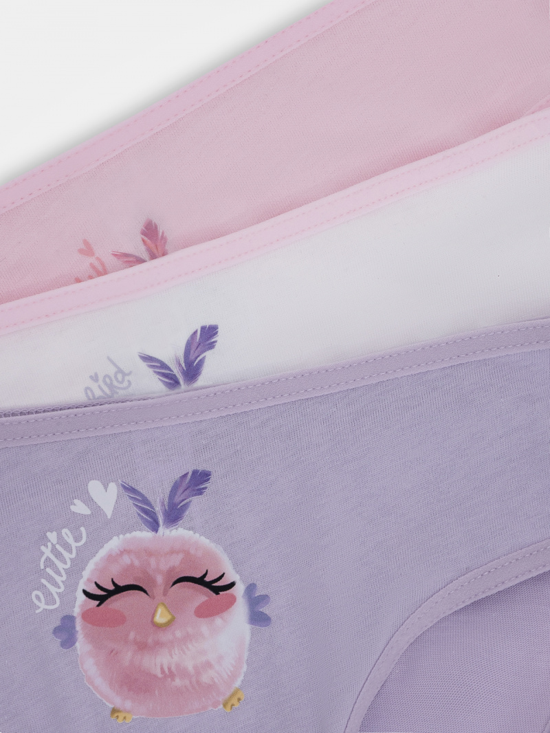 Трусы Mark Formelle 417748-3/25-27.27-36890П-0 белый_печать_2_сл_1тр_2тр_3тр_ДТФ_на_пер_де