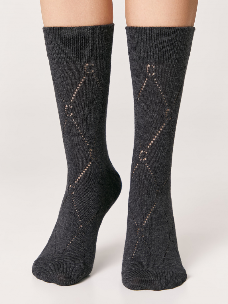 Носки и гольфы CONTE ACTIVE 22 темно-серый 22С-27СП