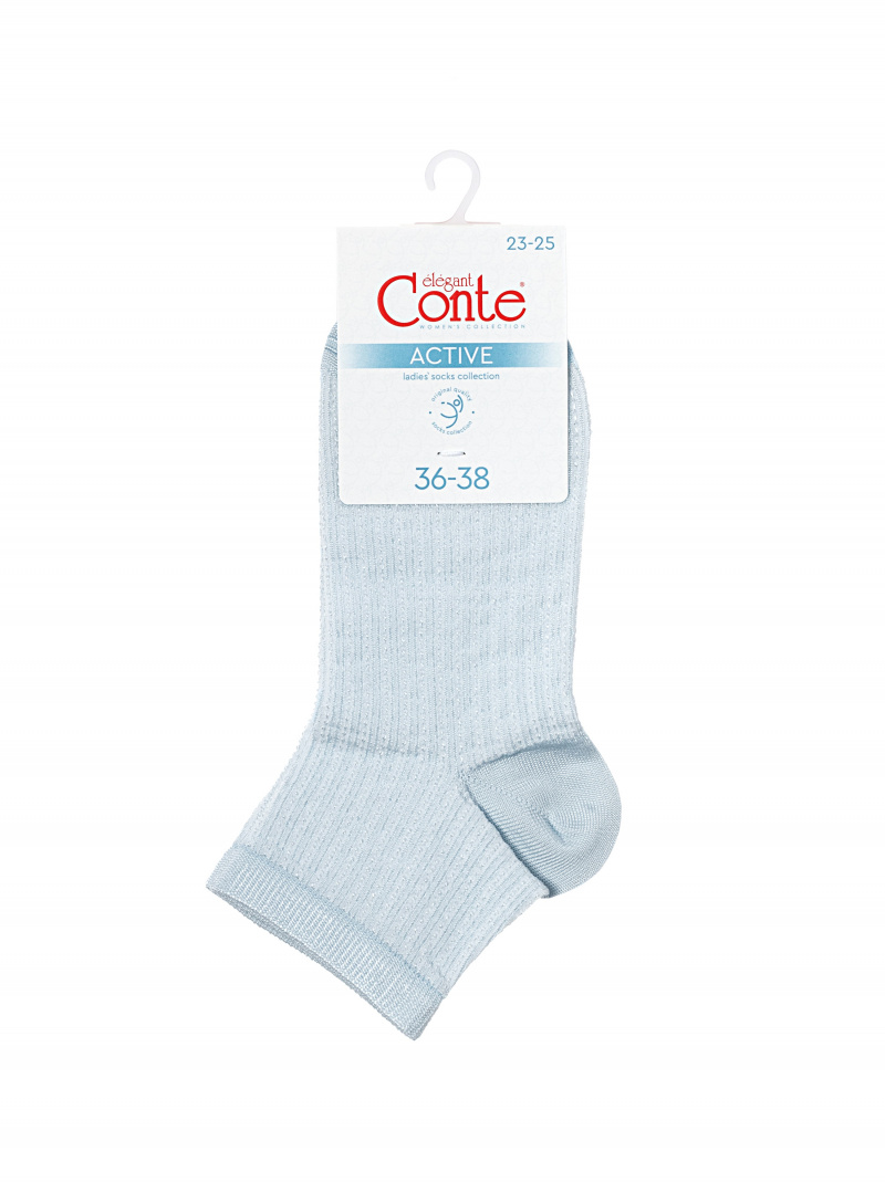 Носки и гольфы CONTE ACTIVE голубой 24С-75СП