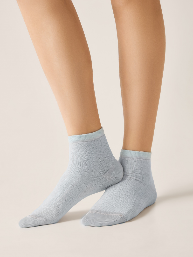 Носки и гольфы CONTE ACTIVE голубой 24С-75СП