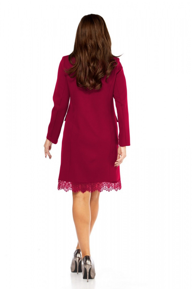 Платья Милора-стиль 1413 красный