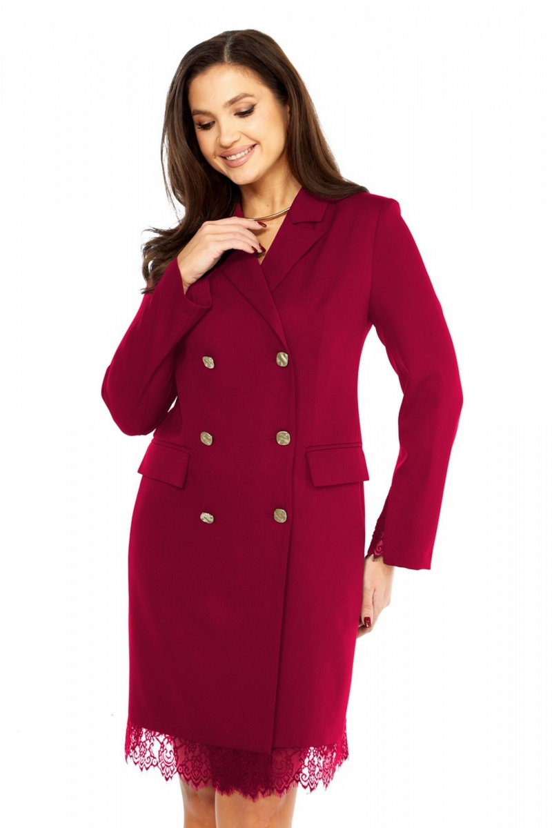 Платья Милора-стиль 1413 красный