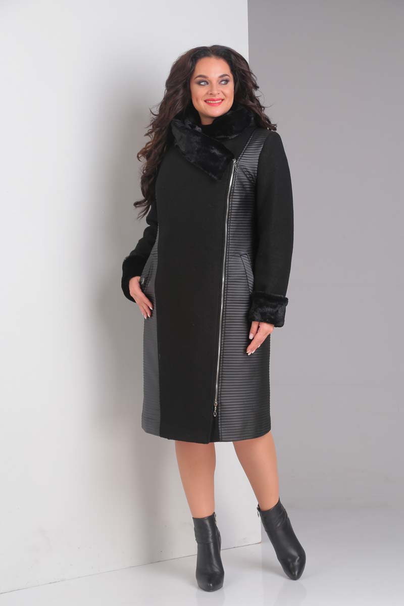 Женское пальто Диомант 868 черный