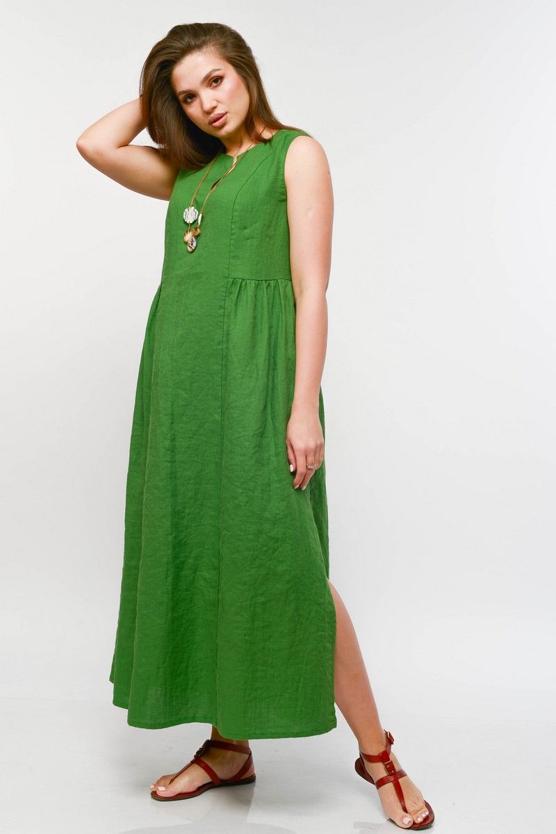 Платье MALI 421-047 ярко-зеленый