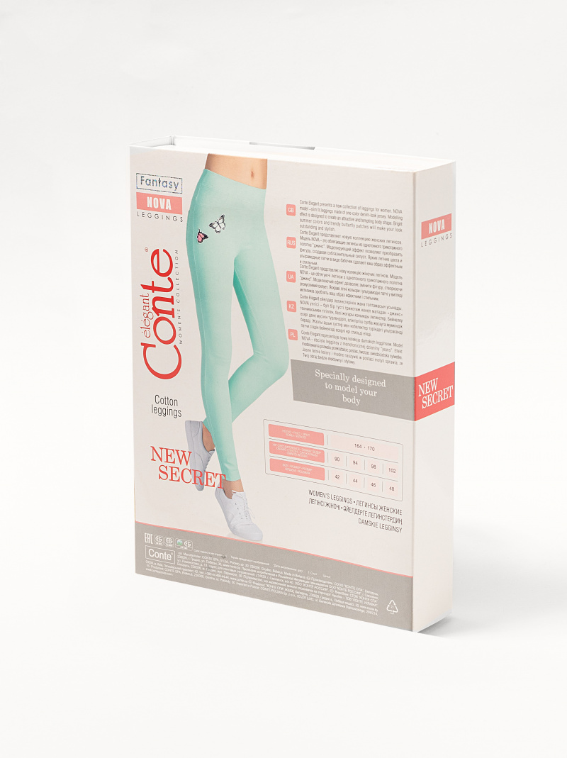 Леггинсы CONTE NOVA new peach 17С-393ТСП