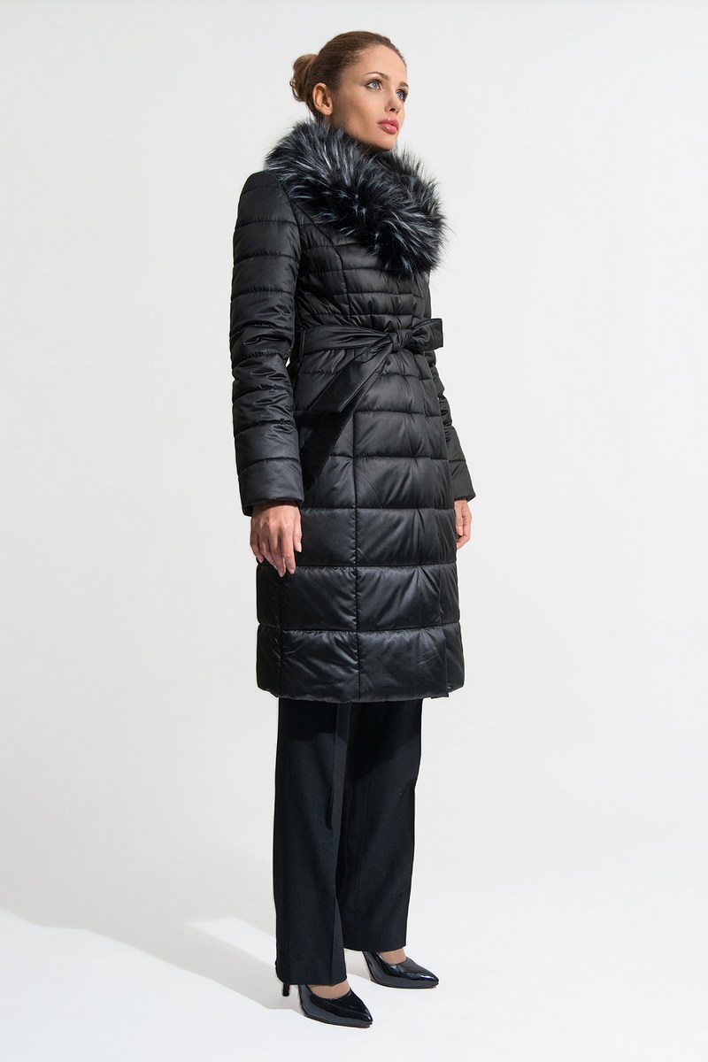 Женское пальто Gotti 405-1м черный