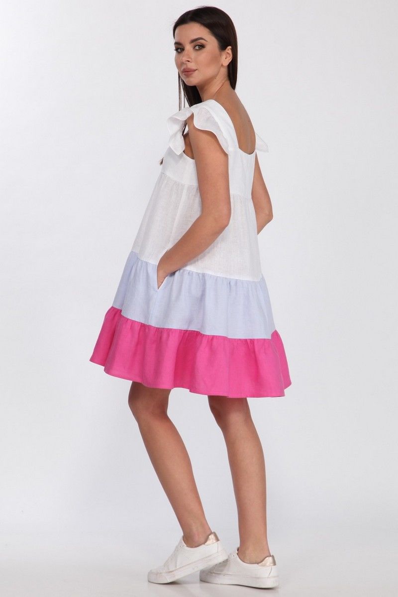 Платье Faufilure С1185 розовый