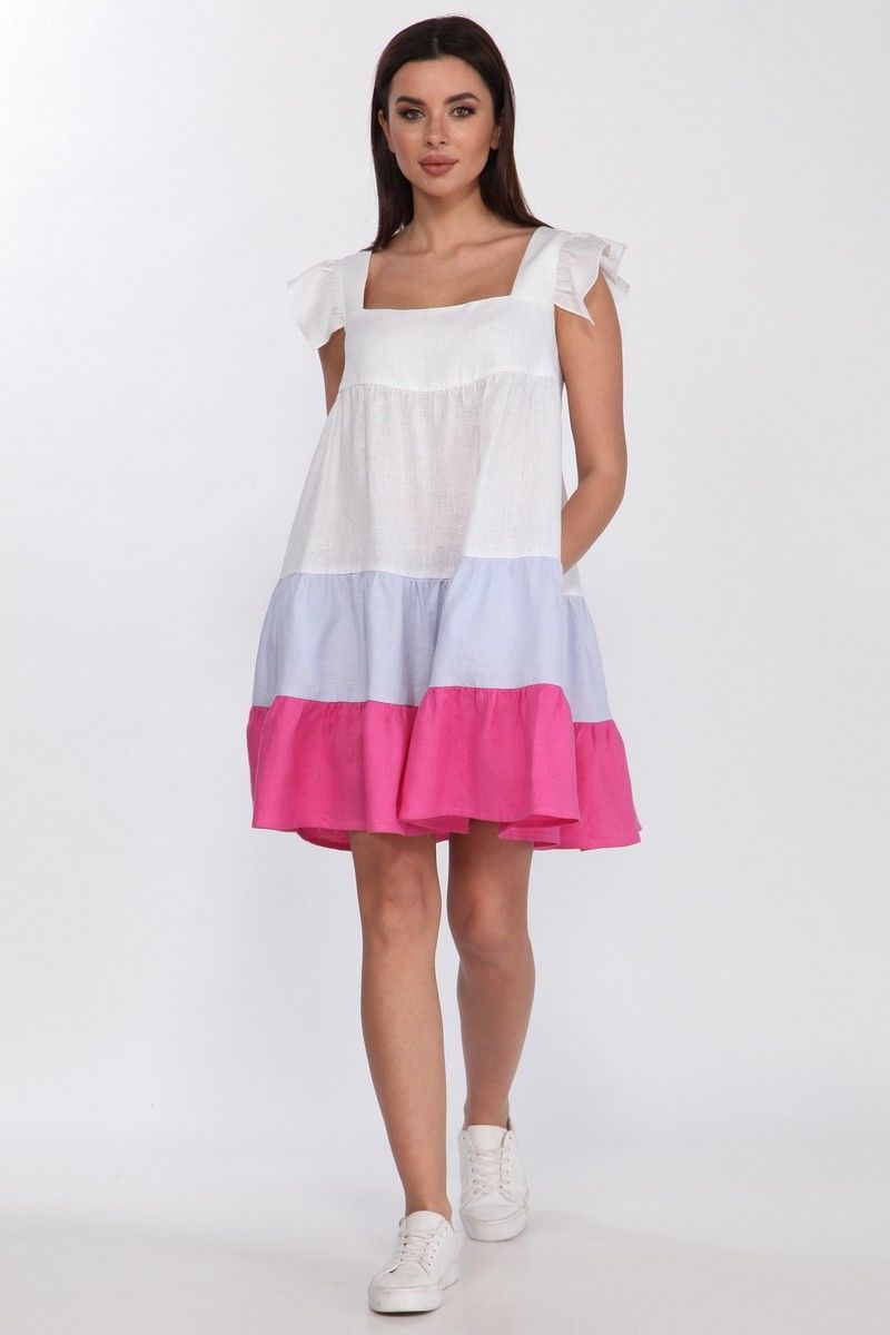 Платье Faufilure С1185 розовый