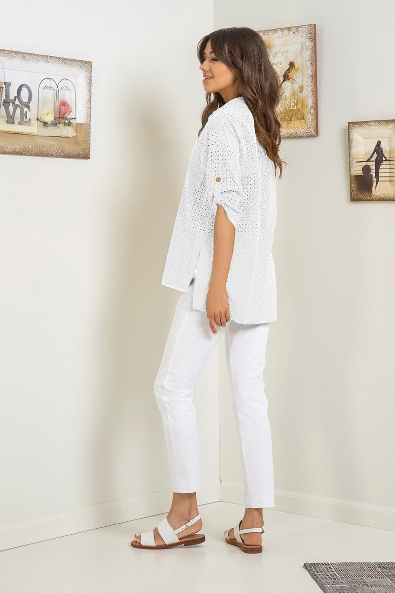 Блузы Samnari Т135 белый