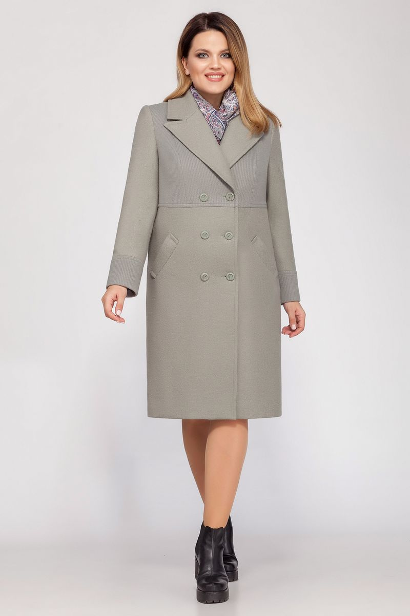 Женское пальто LaKona 1145 олива