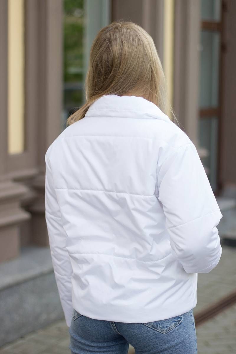 Женская куртка Sisteroom КД-013 белый
