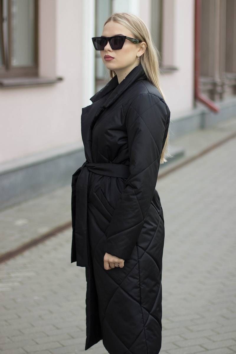 Женское пальто Sisteroom П-045 черный