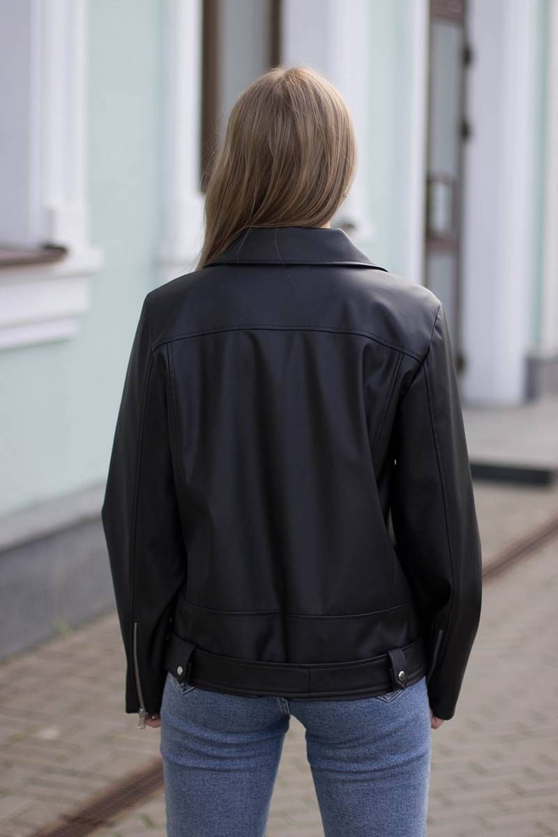 Женская куртка Sisteroom К-047 черный