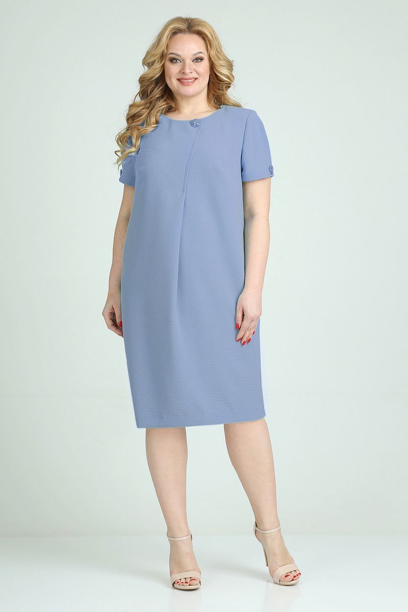 Платье ELGA 01-704 голубой