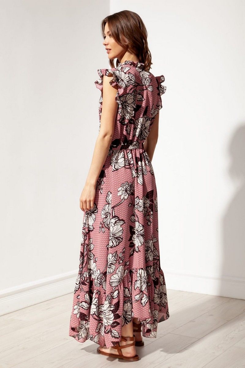 Платье Nova Line 50128 цветы_на_розовом
