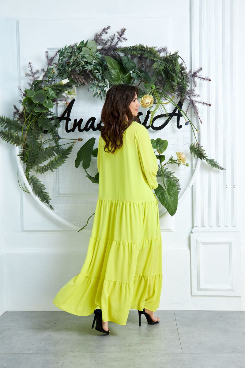 Платье Anastasia 626 лимон