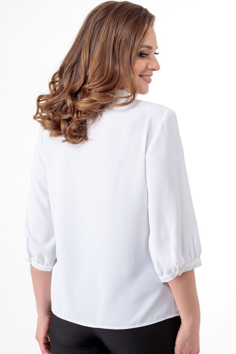 Блузы ELITE MODA 5217 белый