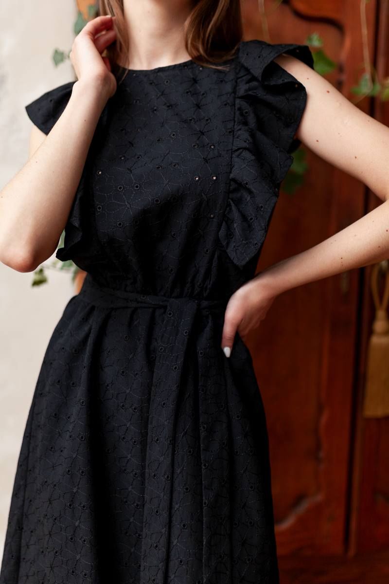Платье KRASA - Danaida 208-21 черный
